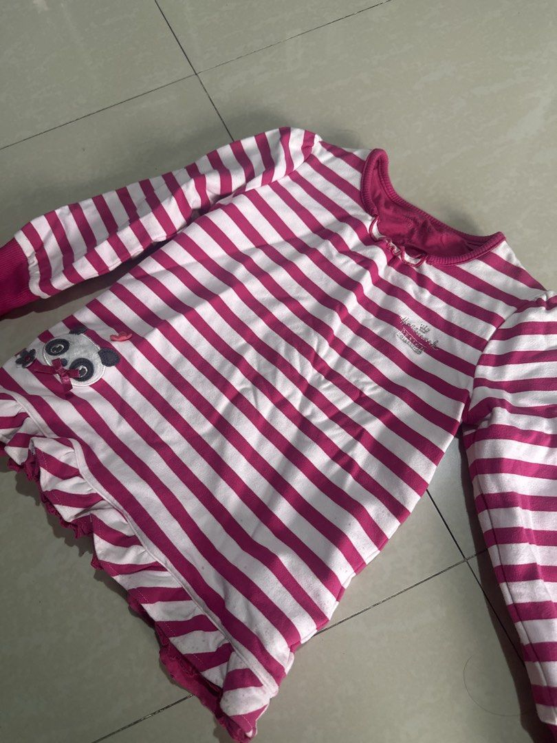 Hallmark Pink And White Sweater (Category: Longsleeves) located in Quezon City. Submitted by cecillebuendia (Listing ID 1466613995, Image 1). Description: - Brand: Hallmark Design Collection - Size 130 on tag, pure cotton - RFS declutterring.