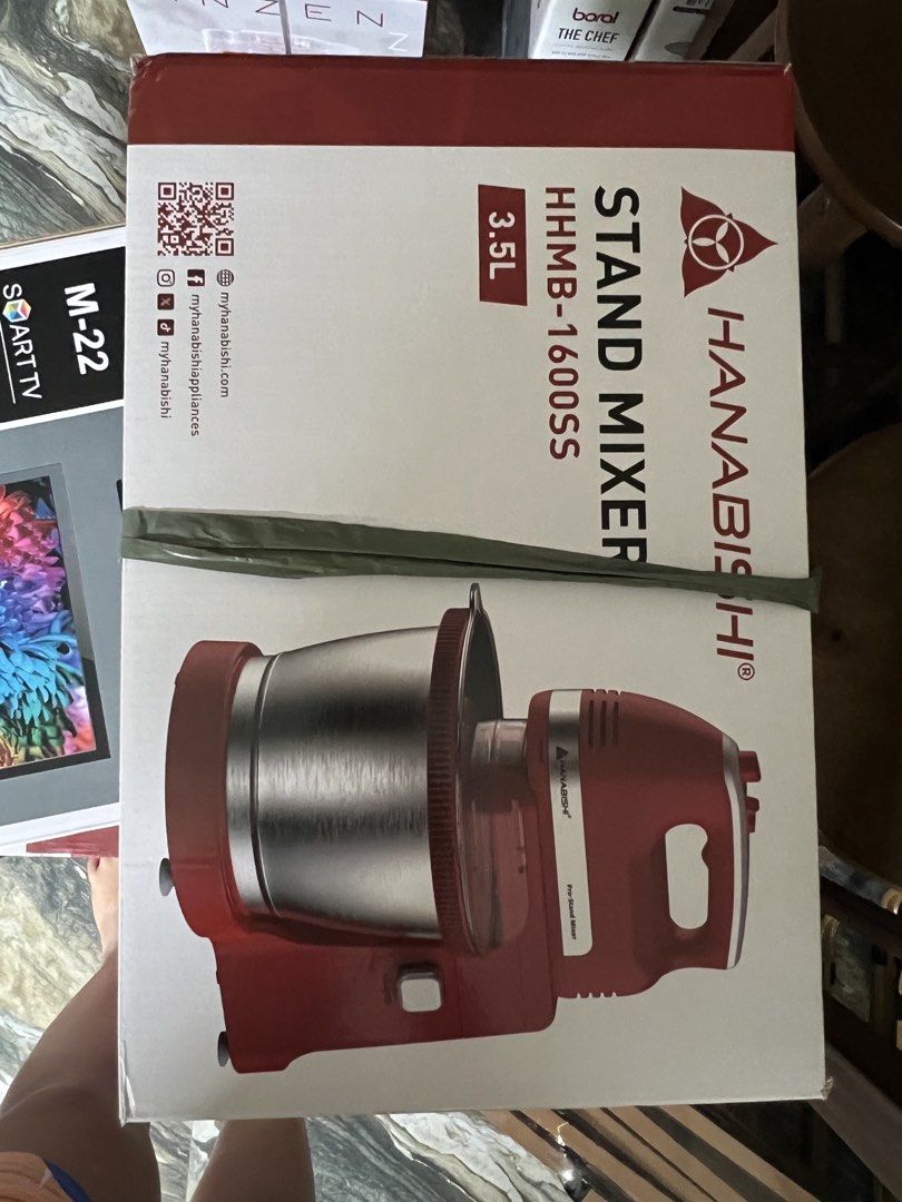 Hanabishi Mixer (Category: Hand & Stand Mixers) located in San Rafael. Submitted by ohjstnhere (Listing ID 1466634096, Image 1). Description: Slightly negotiable Wedding gift. Need to dispose .
