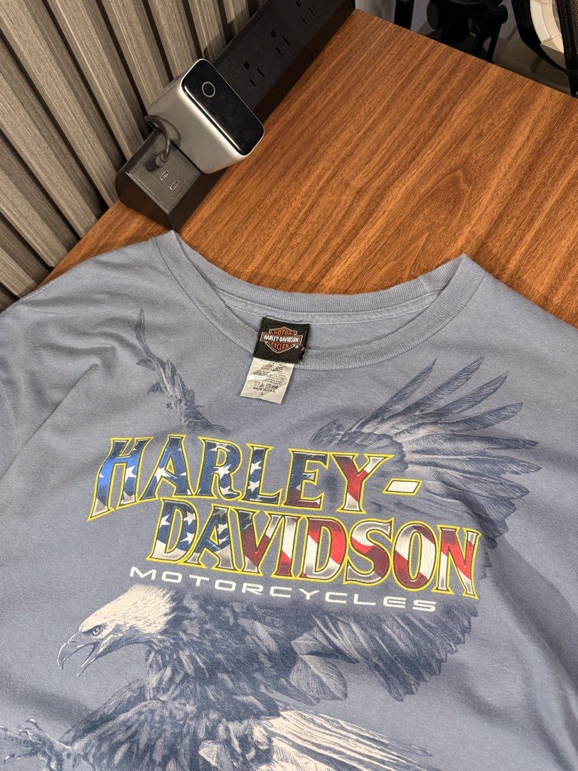 Harley Davidson (Category: Activewear) located in Bulacan. Submitted by jomar_0705 (Listing ID 1466769711, Image 3). Description: Harley Davidson Large on tag W23 L29 As new no issue.