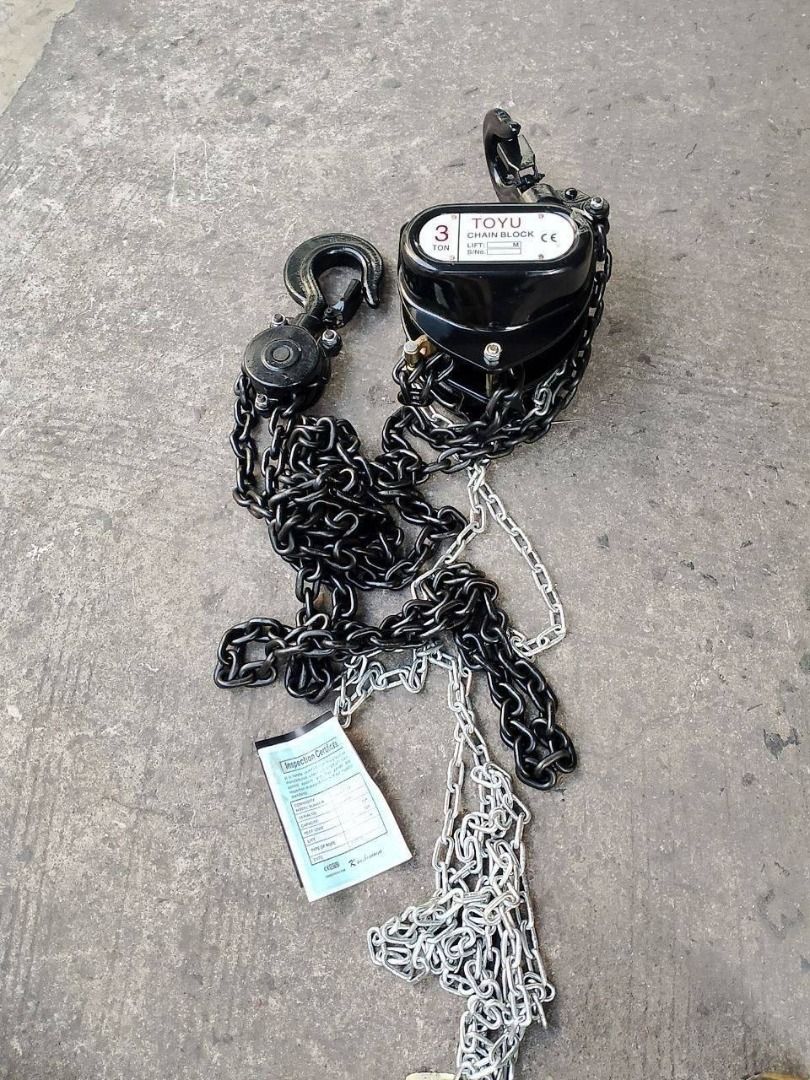 Heavy Duty Chain Block 3Tons (Category: Everything Else Others) located in Manila. Submitted by 09171479278_elsie. (Listing ID 1466606471, Image 3). Description: Heavy Duty Chain Block 3Tons.