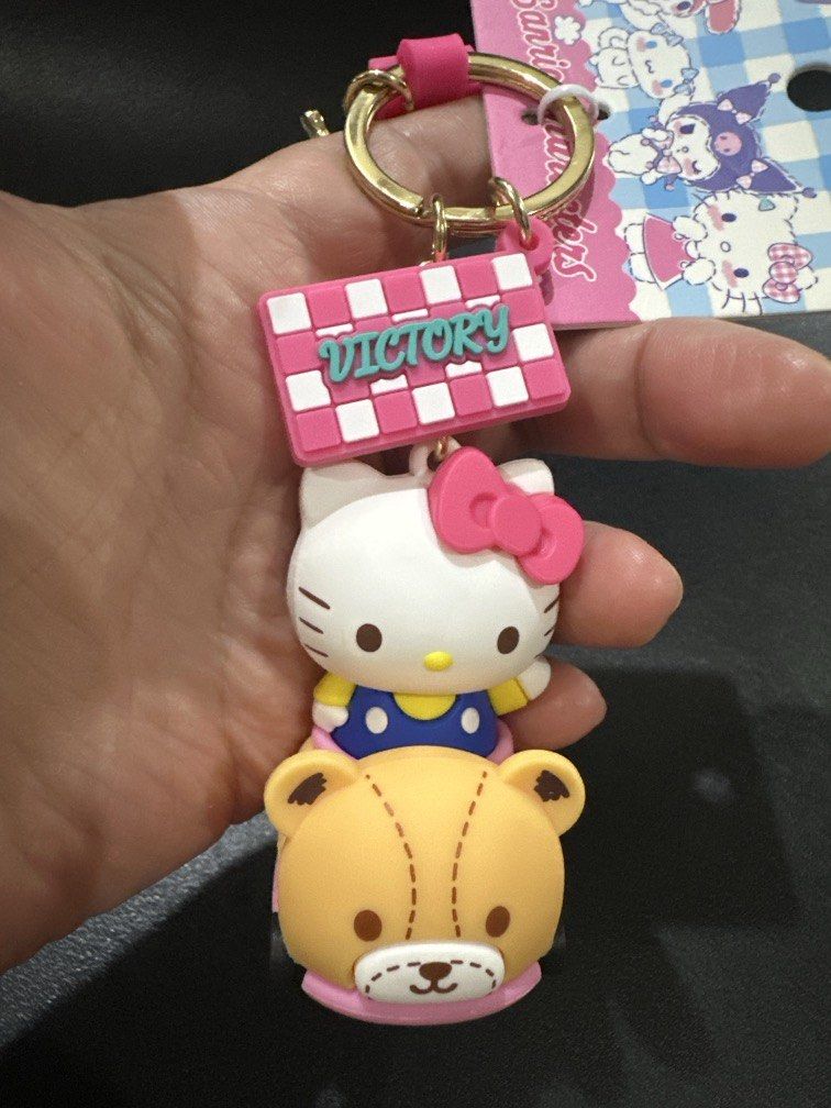 Hello Kitty Keychain (Sanrio) (Category: Everything Else Others) located in Manila. Submitted by krystalchewey_ (Listing ID 1466721046, Image 1). Description: Bnew Actual Photo Posted 399 php Sanrio Keychain /Bagcharm.