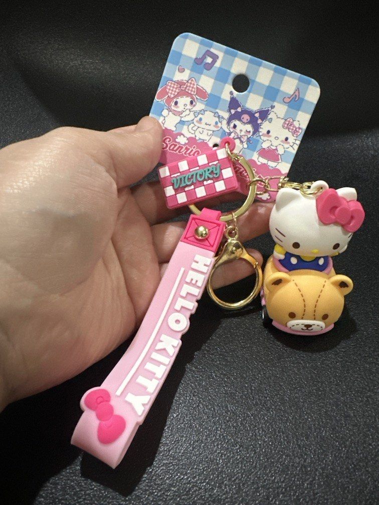 Hello Kitty Keychain (Sanrio) (Category: Everything Else Others) located in Manila. Submitted by krystalchewey_ (Listing ID 1466721046, Image 2). Description: Bnew Actual Photo Posted 399 php Sanrio Keychain /Bagcharm.