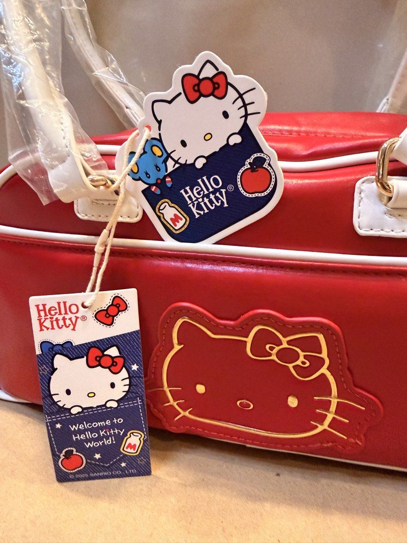 Hello Kitty Sanrio Red Bag (Category: Character Goods) located in Manila. Submitted by buyauthentics (Listing ID 1466765780, Image 2). Description: Hello Kitty Sanrio Red Bag.