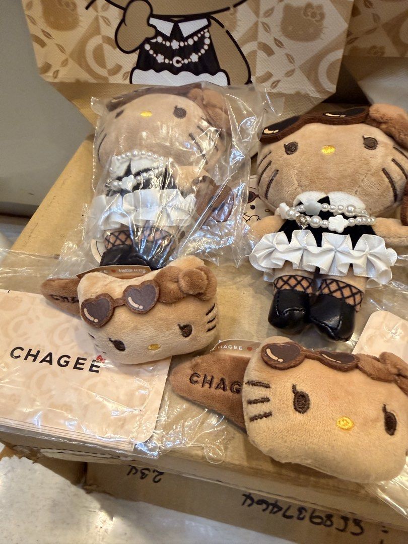 Hello Kitty x CHAGEE Plush Keychain and Pin collection (Category: Character Goods) located in Manila. Submitted by buyauthentics (Listing ID 1466765687, Image 3). Description: .