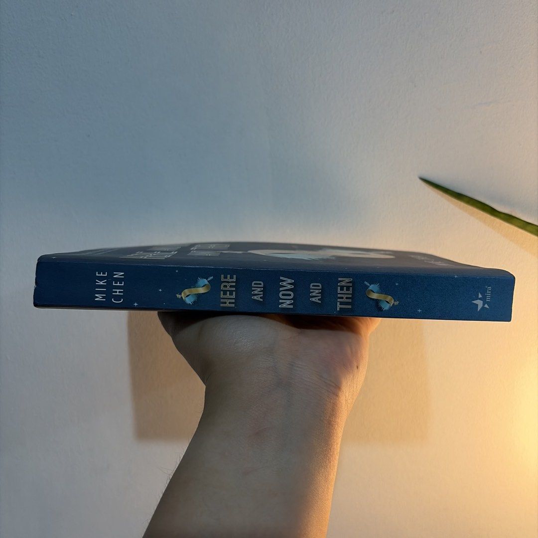 Here and Now and Then by Mike Chen (Category: Storybooks) located in Manila. Submitted by ajdeclutter (Listing ID 1466572163, Image 2). Description: Paperback copy of Here and Now and Then by Mike Chen. Published by MIRA. Sci-fi thriller about a time-traveling secret agent stranded in the past..