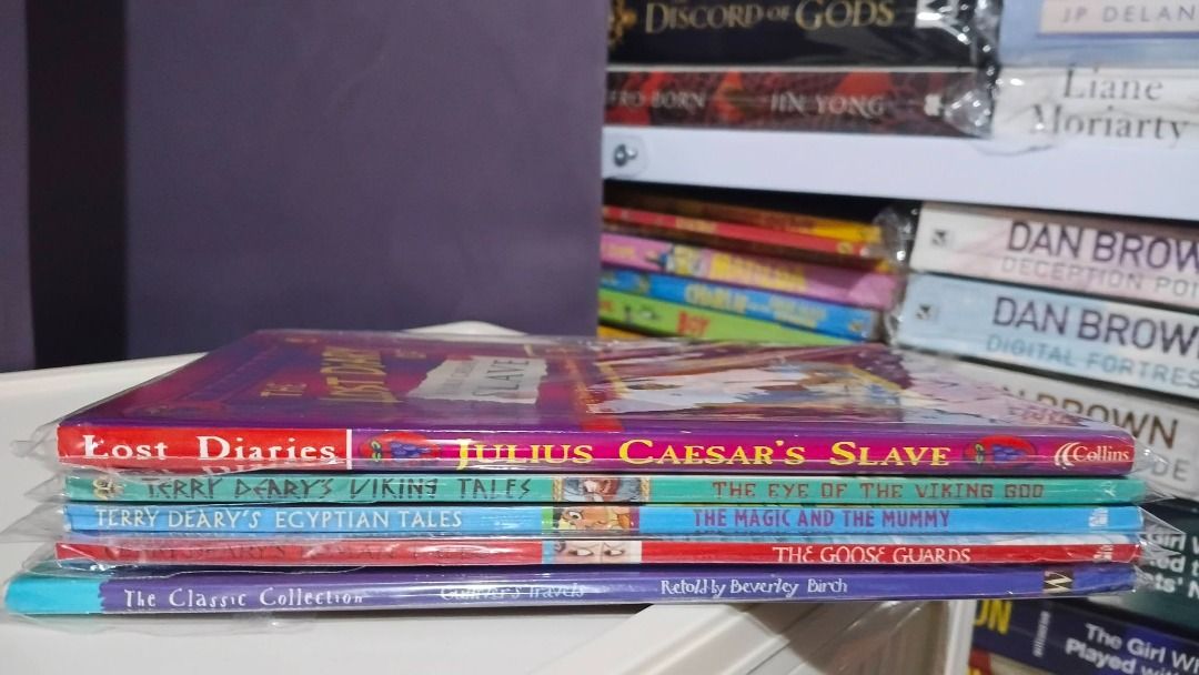 HISTORY & CLASSICS BUNDLE (5 BOOKS) (Category: Storybooks) located in Cagayan de Oro. Submitted by crome2024 (Listing ID 1466741349, Image 2). Description: .
