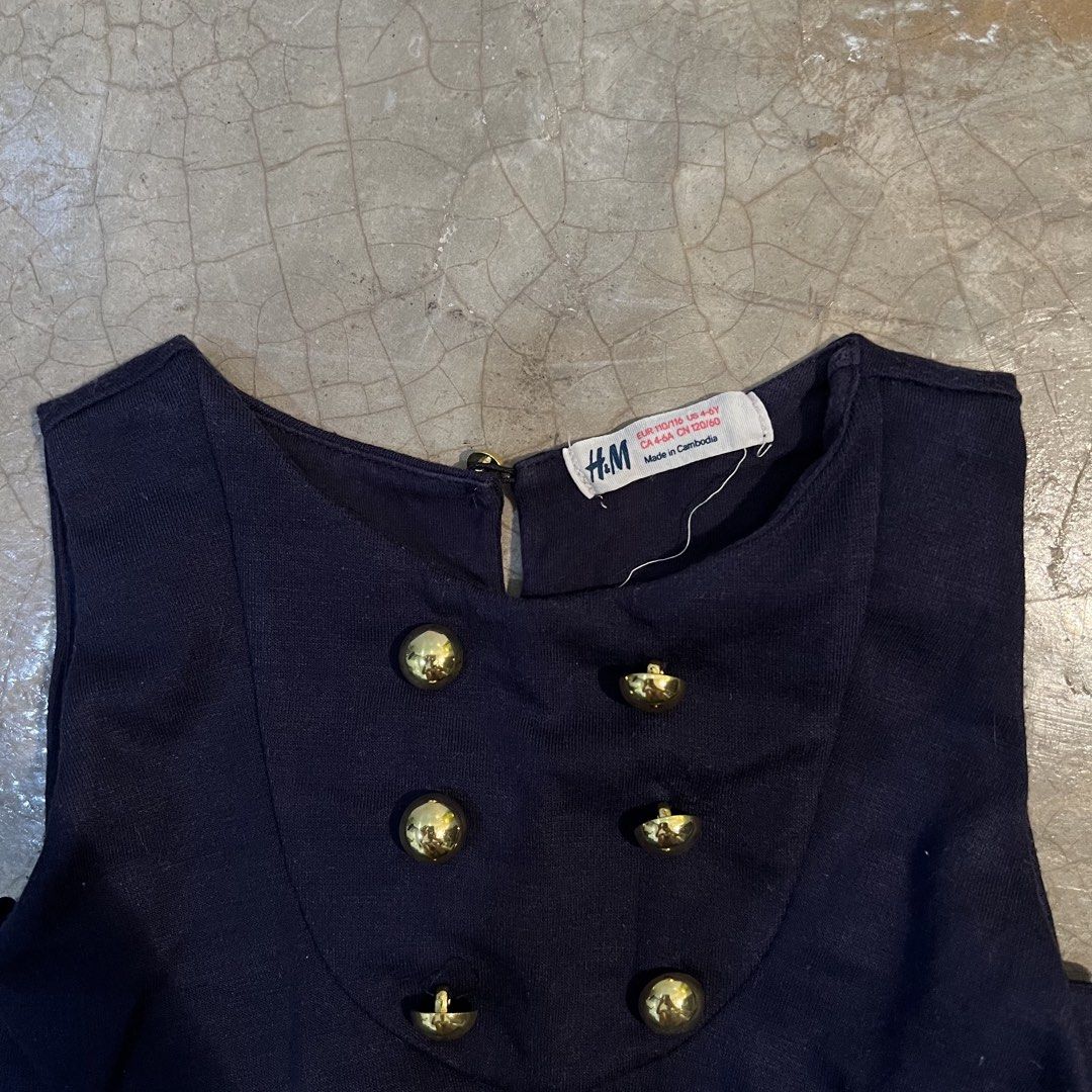 h&m navy blue dress (Category: Babies & Kids Fashion) located in Candaba. Submitted by localluna (Listing ID 1466686478, Image 3). Description: .