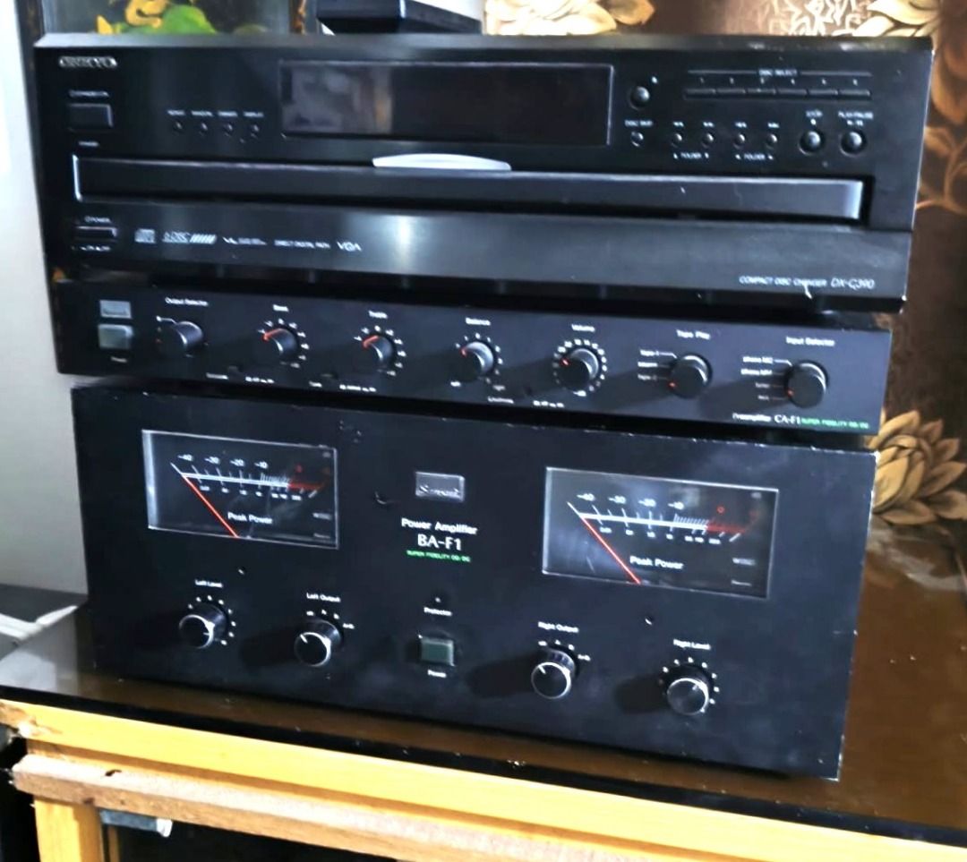 HOLD - Sansui BA-F1/CA-F1 Combo : Recapping (Category: Soundbars, Speakers & Amplifiers) located in Rizal. Submitted by san-of-sui (Listing ID 1372132939, Image 3). Description: Sansui BA-F1. Not Japan surplus, 220Volts, very clean, no hidden defects what so ever. All functions and lights work. Modified blue LED lights. For Pickup only so you can test. RFS : Unloading gears, not using. Based in abroad. Items is located in Antipolo City..