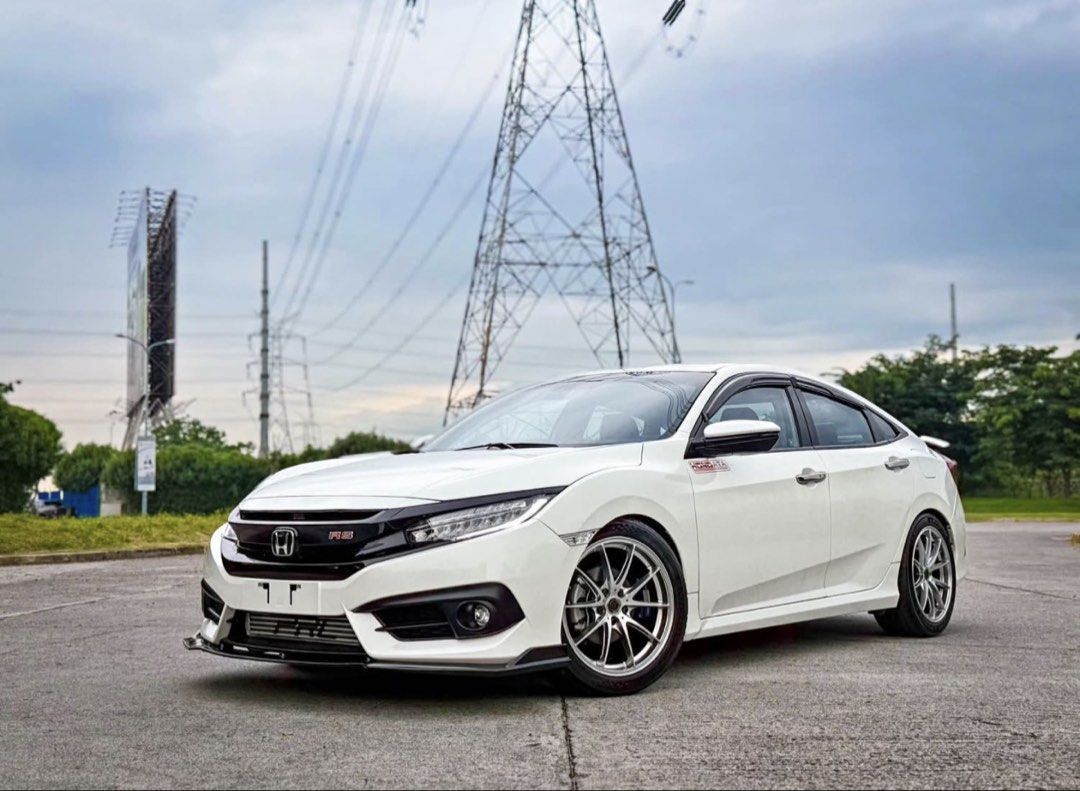 Honda Civic 1.5 Hatchback VTEC Turbo (A) (Category: Used Cars) located in Manila. Submitted by marco101801 (Listing ID 1466697866, Image 1). Description: 2018 Acquired Honda Civic RS Turbo Orchid White Pearl 56k mileage 1.5L Turbo PRL Intercooler Upgrade PRL Intercooler Charge Pipe Upgrade Kit PRL Front Pipe PRL Downpipe PRL Titanium Turbocharger Inlet Pipe PRL Motorsports 4.00” Inlet Oiled Cone Filter - Short PRL Turbo Inlet Pipe Conversion Hose