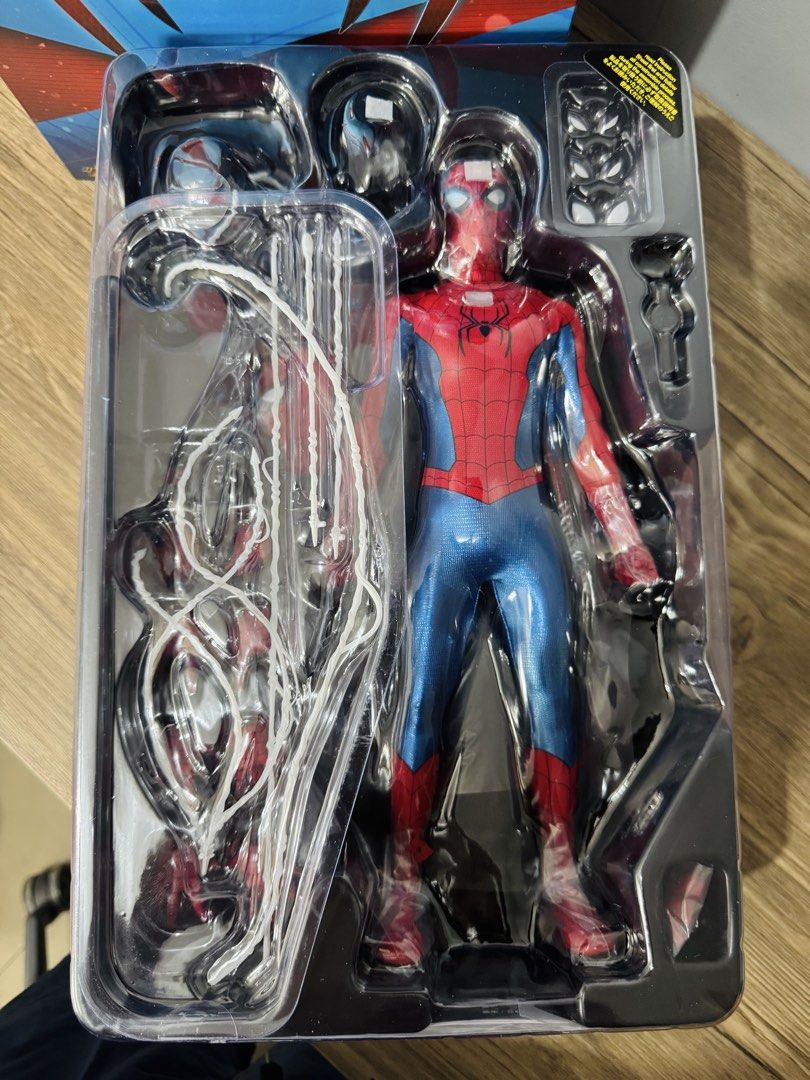 Hot toys Suit Spiderman Final Swing (Category: Figurines & Statues) located in Paranaque City. Submitted by icko007 (Listing ID 1466652296, Image 2). Description: Hot toys Final Swing Suit Spiderman MMS862 Spiderman Tom Holland Movie Promo Edition Mint in box kinuha lng Tom head Price: ₱15.5k No Rush Shipping/ Dibs Now Pay now Location Paranaque Payment Gcash/Bpi Shipping Lalamove/Lbc Buyers Risk / Fee ‼️Seller is not responsible for: lost, stole