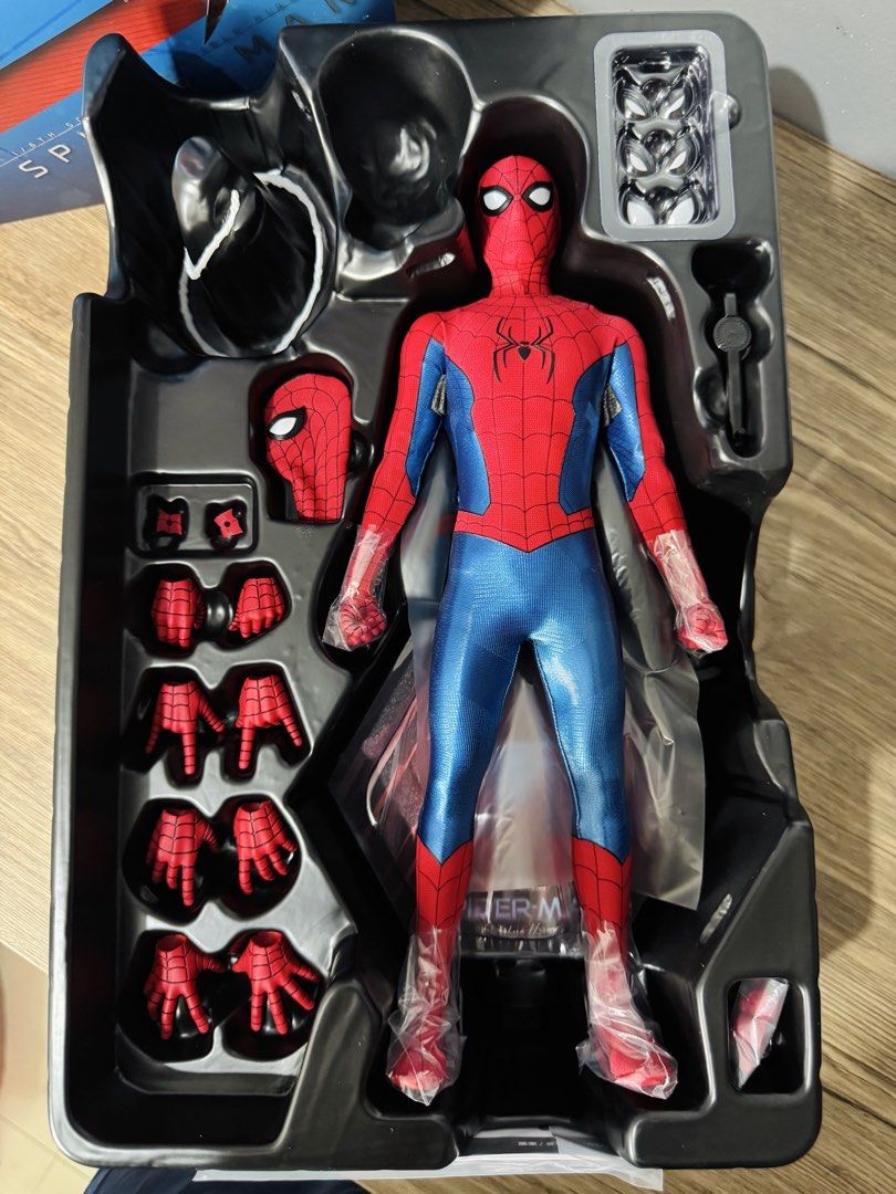 Hot toys Suit Spiderman Final Swing (Category: Figurines & Statues) located in Paranaque City. Submitted by icko007 (Listing ID 1466652296, Image 3). Description: Hot toys Final Swing Suit Spiderman MMS862 Spiderman Tom Holland Movie Promo Edition Mint in box kinuha lng Tom head Price: ₱15.5k No Rush Shipping/ Dibs Now Pay now Location Paranaque Payment Gcash/Bpi Shipping Lalamove/Lbc Buyers Risk / Fee ‼️Seller is not responsible for: lost, stole