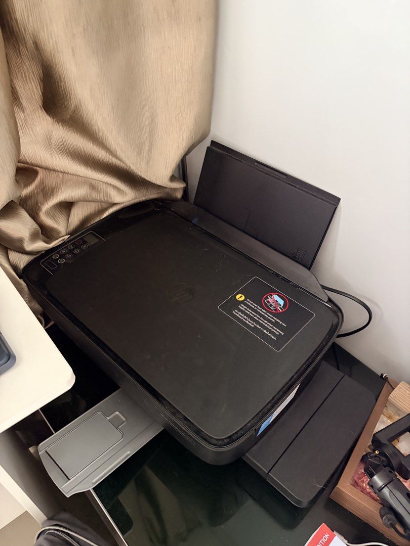 HP Wireless Printer (Category: Printers, Scanners & Copiers) located in Shah Alam. Submitted by amirahrlee (Listing ID 1466568191, Image 2). Description: hp ink tank wireless 415 pickup/lalamove @ isoho icity shah alam still in good condition, except sometimes its hard to detect paper, maybe need to fix selling bcs no longer used.