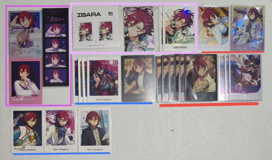 Ibara Saegusa (Category: Raw Singles) located in Los Banos. Submitted by juniefushimi (Listing ID 1466687949, Image 1). Description: IBARA SAEGUSA 8th anniv set: ₱200 9th anniv set: ₱300 CN polas & vol 6 action PAshots: ₱50 each 7th anniv, SS finals, exceed pashas: ₱20 each 🔴 need to be paired with 🔵 🔵 can be claimed individually.