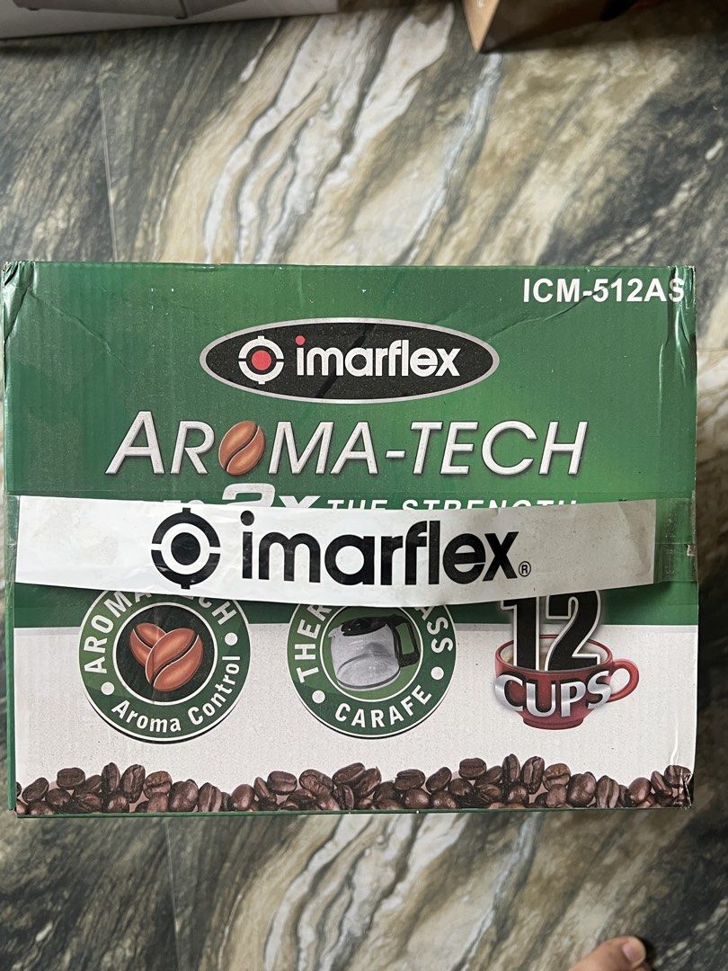 Imarflex Coffee Maker (Category: Coffee Machines & Makers) located in San Rafael. Submitted by ohjstnhere (Listing ID 1466637347, Image 2). Description: For disposal, wedding gift .