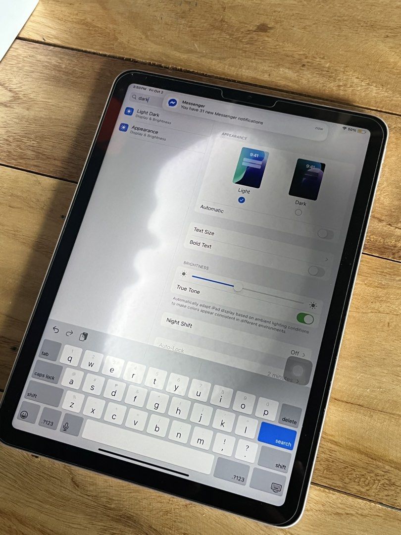 iPad Air 5th Generation (M1) (Category: iPad) located in Adams. Submitted by princess.maggie (Listing ID 1466690269, Image 3). Description: Pink iPad Air 5th Generation (M1) - complete with box and cases but no charger. - 64GB storage - in good condition pa naman ang iPad (no dents) - 90% battery health (201 CC) via 3UTools - ISSUE: WHITE SPOT (Common Issue sa mga Air). BIGLA NALANG SIYA NAG POP UP AND LUMAKI BUT IT DOESNT AFFECT THE PERFORMANCE 