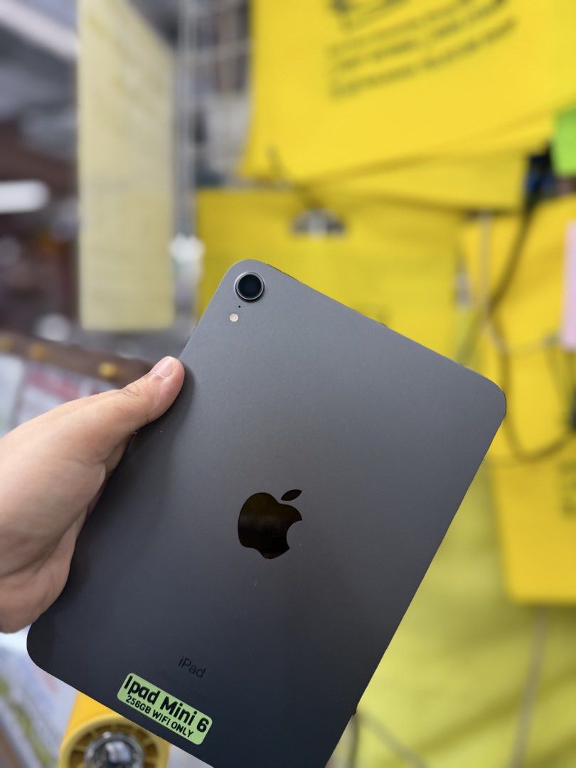 Ipad MINI 6 256GB Wifi only no issues (Category: iPad) located in San Juan City. Submitted by najihahtelecomshop2018 (Listing ID 1466571364, Image 3). Description: Legit Store | Original unit FOR SALE | TRADE / SWAP ▫️INSTALLMENT thru: 🔸Credit Card (straight / installment) 🔸Ggives / Gcredit + 6% interest 🔸Spay Later + 6% interest (RFS: Buy and Sell any kinds of Gadgets) Description: Ipad Mini 6 256GB ( other GB are also available) Wifi only No