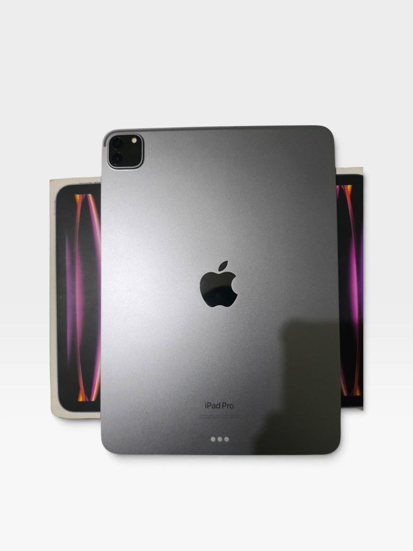 iPad Pro M2 (11-inch) (4th generation) (Category: iPad) located in Cabanatuan. Submitted by trizkelyuan (Listing ID 1466686070, Image 1). Description: Model: iPad Pro 11-inch M2 4th generation • Storage: 128GB • Connectivity: Wi-Fi • Color: Space Gray • Condition: 9/10 Purchased in 2024 • Fully functional — all features working properly • Small dent on the bottom-left corner • No other known issues • iCloud/Find My: Signed out upon sale INCLUSION