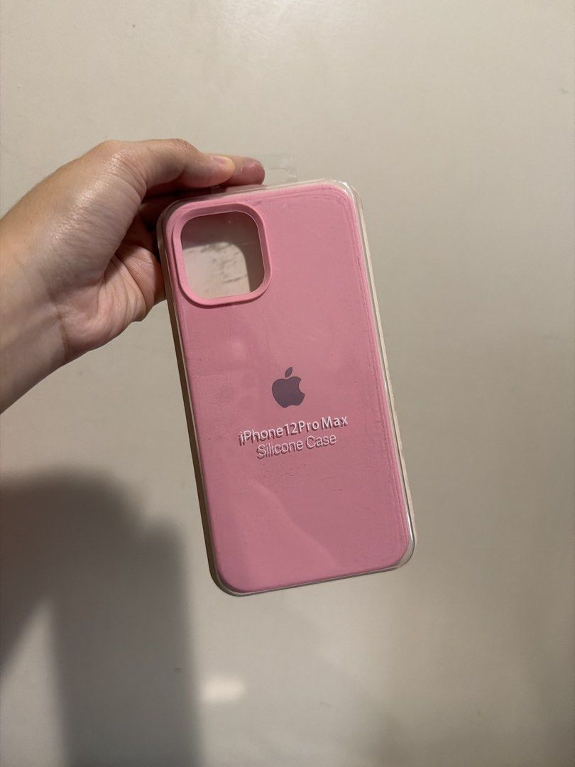 iPhone 12 Pro Max Case (Category: Cases & Sleeves) located in Pasig City. Submitted by kasshopee (Listing ID 1466620479, Image 2). Description: - Gray and Pink - ₱200 each.