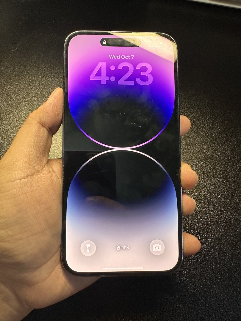 IPHONE 14 PROMAX 128gb SMARTLOCK (Category: iPhone 14 Series) located in Las Pinas. Submitted by rterillano6727177 (Listing ID 1466624157, Image 3). Description: FOR SALE OR SWAP SA LOWER UNIT IPHONE 14 PROMAX 128gb ZPA VARIANT SMARTLOCKED 77% BATTERY HEALTH SUPER KINIS NO ISSUE INCLUSION:UNIT,BOX,CABLE ₱25,000 📍Laspinas or Paranaque.