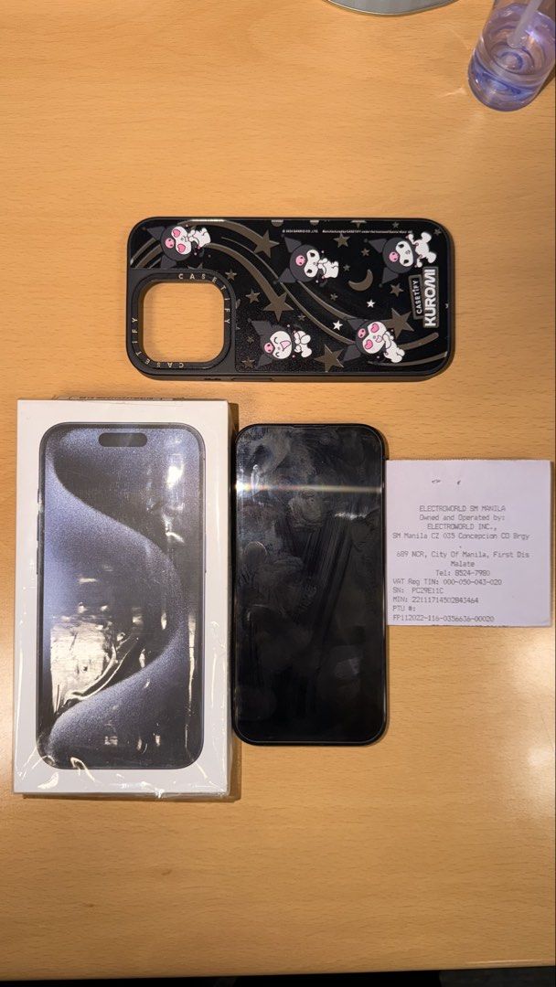 iPhone 15 Pro - 256gb - Openline/Factory Unlock (Category: iPhone 15 Series) located in Manila. Submitted by decluttersss (Listing ID 1466704316, Image 1). Description: Selling my iPhone 15 Pro 256gb - Blue Titanium - Price is still negotiable - 91% Battery health - Comes with original box and receipt - Original charger but manage your expectations since used na, but iningatan naman. Di lang maiwasan yung dumi syempre - Tempered glass since day 1