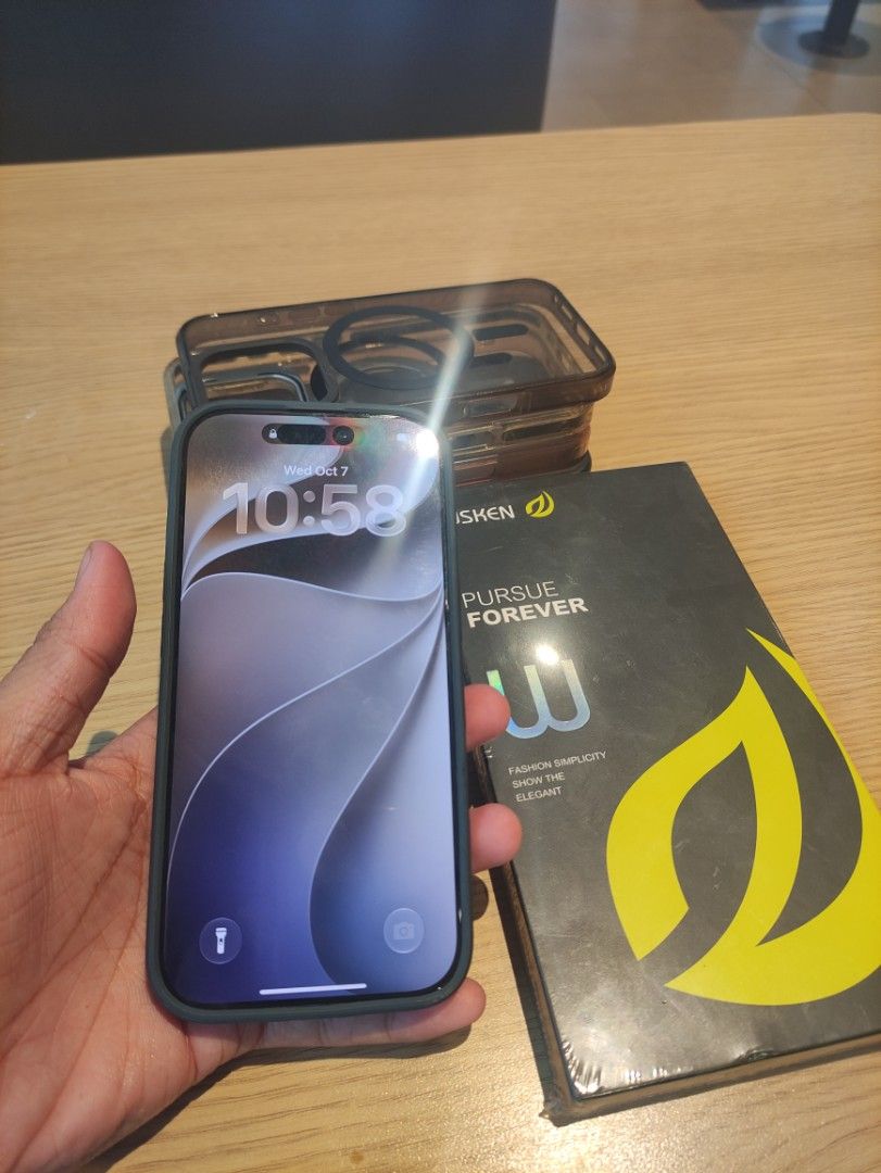 IPHONE 16 PRO 512GB (Category: Others) located in Quezon City. Submitted by keyjayquar08427 (Listing ID 1466616308, Image 1). Description: SALE OR SWAP SA LOWER UNIT IPHONE 16 PRO 512GB POWERMAC PURCHASED ALL WORKING 87 BATTERY HEALTH REPLACED FRONT CAM (GENUINE PART) WITH 5 ORIG MAGSAFE CASE AND UNUSED WSKEN TEMPERED GLASS. VALENZUELA LOCATION .
