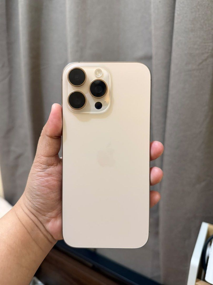 iPhone 16 Pro Max 512gb (Category: iPhone 16 Series) located in Makati City. Submitted by hi_blossom (Listing ID 1466610549, Image 1). Description: No dents/No flaws. Tambak lang sa bahay since nung nag-upgrade ng phone. .