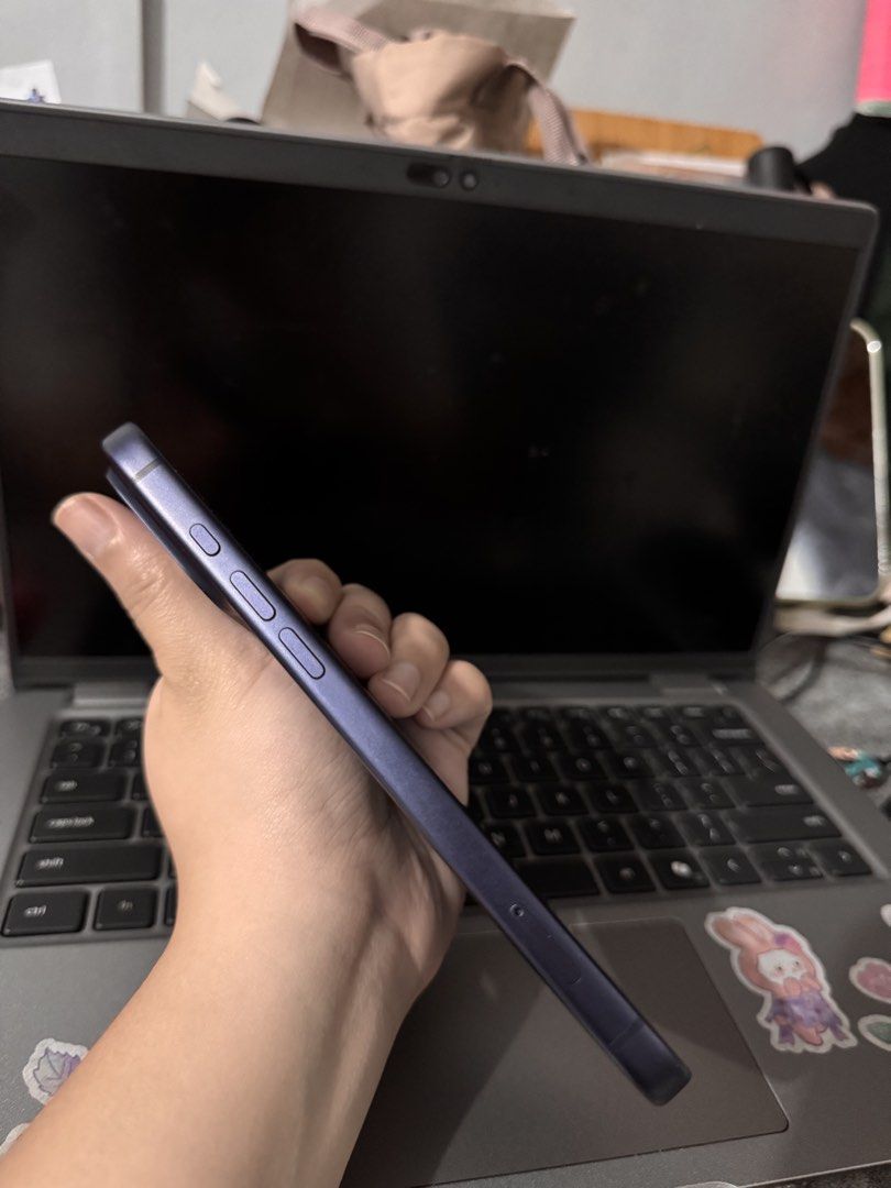 iPhone 17 pro max 256gb (Category: iPhone 17 Series) located in Quezon City. Submitted by arianavelez (Listing ID 1466724103, Image 3). Description: Iphone 17 Pro Max 256Gb (Blue) 2nd hand (but in prestine condition) 96% battery health No issue(s) NTC approved/Local variant Factory unlocked (any sim will do) Under warranty until Dec 2026 Original cable and box included (with receipt) P68000 (slightly negotiable) 📍Tangang Sora, Quezon City (willi