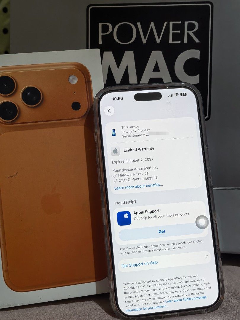 iPhone 17 Pro Max 256gb (Category: iPhone 17 Series) located in Manila. Submitted by aprilrosed02630 (Listing ID 1466727503, Image 2). Description: iPhone 17 Pro Max 256gb Cosmic orange Factory Unlocked 3cc 💯 battery Unused cord With box and paper bag Para kang bumili ng bago Purchase Oct 3,2026 original price 95999 MY PRICE : 69,990 Under warranty til next yr With free case 🙂 Pick up only.