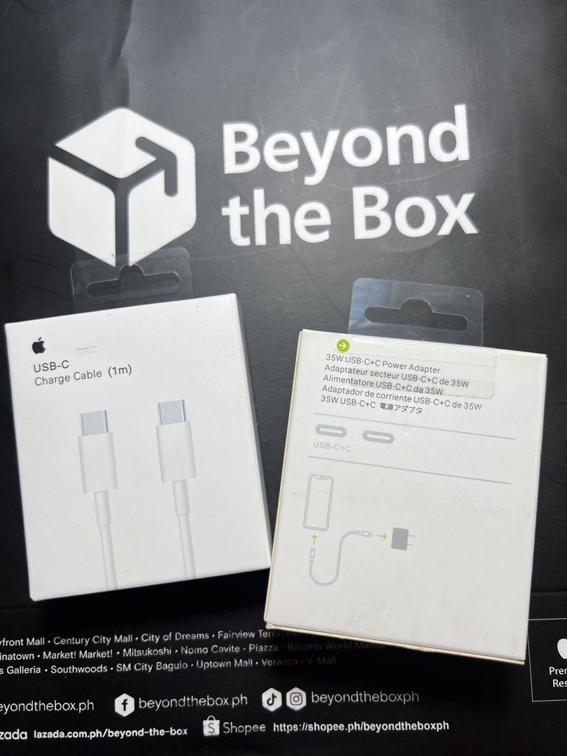 iPhone Charger Set – Type-C Dual Port Adapter (Category: Cables & Adaptors) located in Manila. Submitted by jmph_ (Listing ID 1466743694, Image 2). Description: iPhone Charger Set – Type-C Dual Port Adapter ✔️ Dual USB-C Port Adapter ✔️ Fast charging ✔️ Type-C charger set ✔️ Can charge two compatible devices at the same time ✔️ Perfect for iPhone, iPad, AirPods, and other Type-C devices ✔️ Convenient for home, office, and travel 📦 Brand New & Re