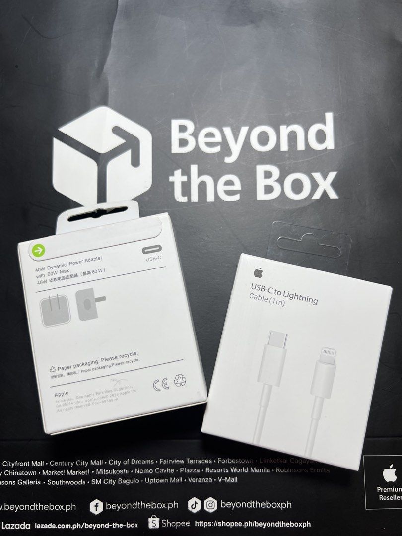 iPhone Lightning Charger Set – Dynamic Power Adapter (Category: Cables & Adaptors) located in Manila. Submitted by jmph_ (Listing ID 1466764684, Image 3). Description: iPhone Lightning Charger Set – Dynamic Power Adapter ✔️ Dynamic Power Adapter ✔️ Lightning Charger Set ✔️ Includes power adapter & Lightning cable ✔️ Fast and reliable charging ✔️ Compatible with iPhone and other Lightning devices ✔️ Perfect for everyday use, home, office, or trave