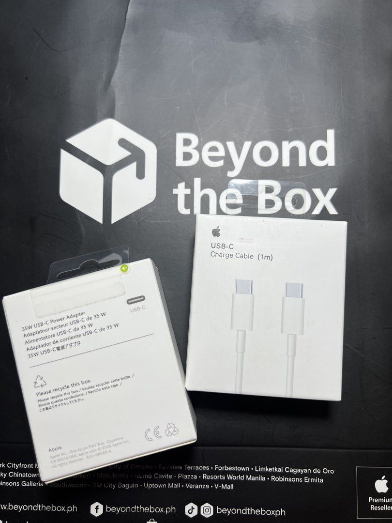 iPhone Type-C Charger Set- Sealed items (Category: Cables & Adaptors) located in Manila. Submitted by jmph_ (Listing ID 1466765297, Image 3). Description: iPhone Type-C Charger Set ✔️ Type-C Fast Charging ✔️ Includes power adapter & Type-C cable ✔️ Compatible with iPhone 15, 16, 17, 18 and other Type-C devices ✔️ Fast and reliable charging ✔️ Perfect for home, office, or travel ✔️ Brand New & Ready to Use 📦 Complete charger set 📩 PM for orders 