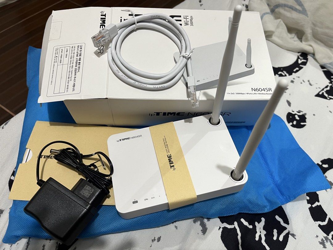 ipTime N604SR WiFi - 300 mbps wireless router (Category: Office & Business Technology) located in Cabanatuan. Submitted by bwsventures (Listing ID 1466582200, Image 2). Description: ipTime N604SR WiFi - 300 mbps wireless router Brand new and never been used. Shipping fee to be paid by buyer. Free shipping if you buy 2 or more items from me. .