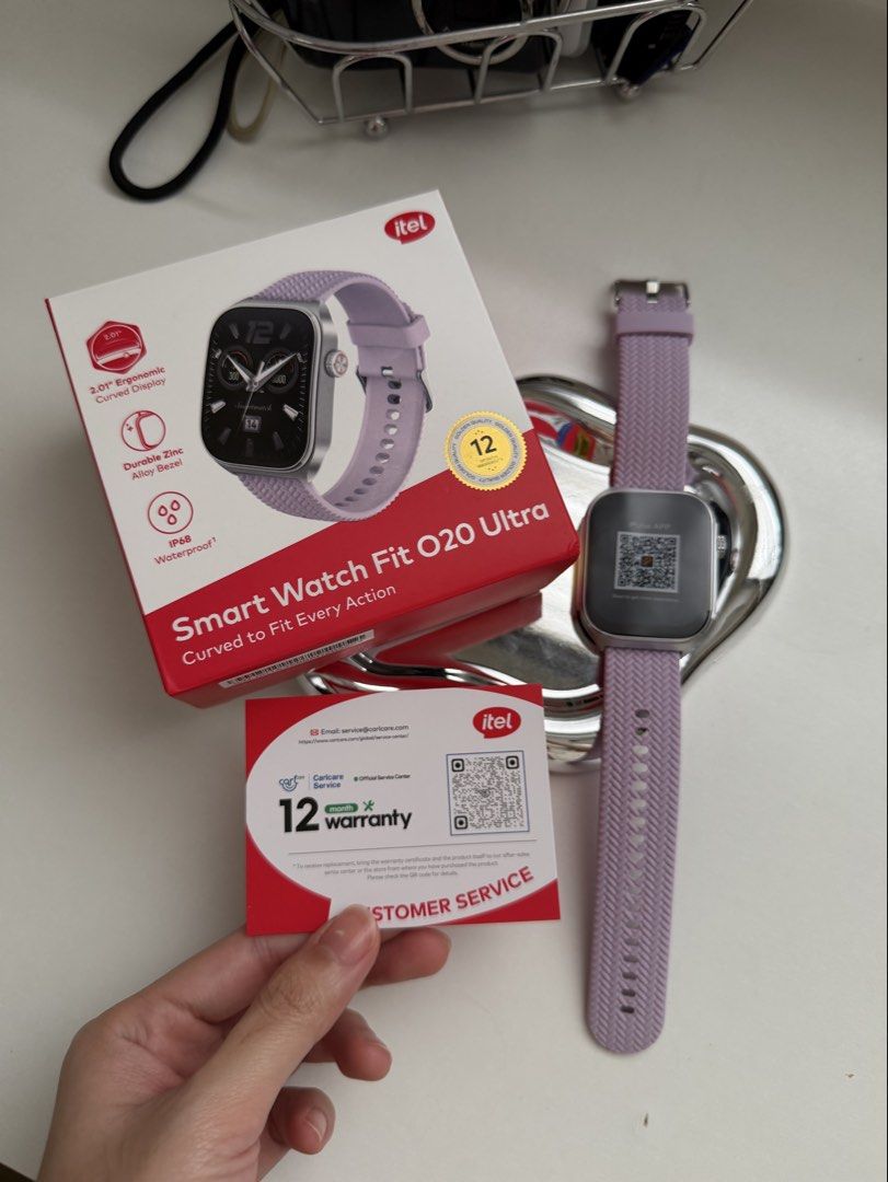 Itel Smart Watch Fit 020 Ultra (Category: Wearables & Smart Watches) located in Mabalacat. Submitted by fusecollective (Listing ID 1464169620, Image 1). Description: Never been used, extra watch lang 📍Mabalacat, Pampanga 🛵 shipping via J&T or Lalamove .