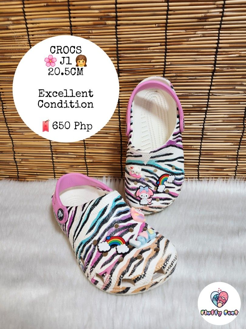 J1- Preloved Original Crocs for kids (Category: Babies & Kids Fashion) located in Navotas City. Submitted by FluffyFeet (Listing ID 1466735697, Image 1). Description: NEW ARRIVAL❗️ This is a PRELOVED ORIGINAL CROCS FOR KIDS‼️ Please managed your expectations ❤️ 📌 Strictly MINE NOW, PAY NOW ONLY❗️ (Unless suki na po na maayos kausap at iwas cancellation) 📌 You may ask for other photos before placing order/s STRICTLY NO RETURN, NO EXCHANGE UNLESS