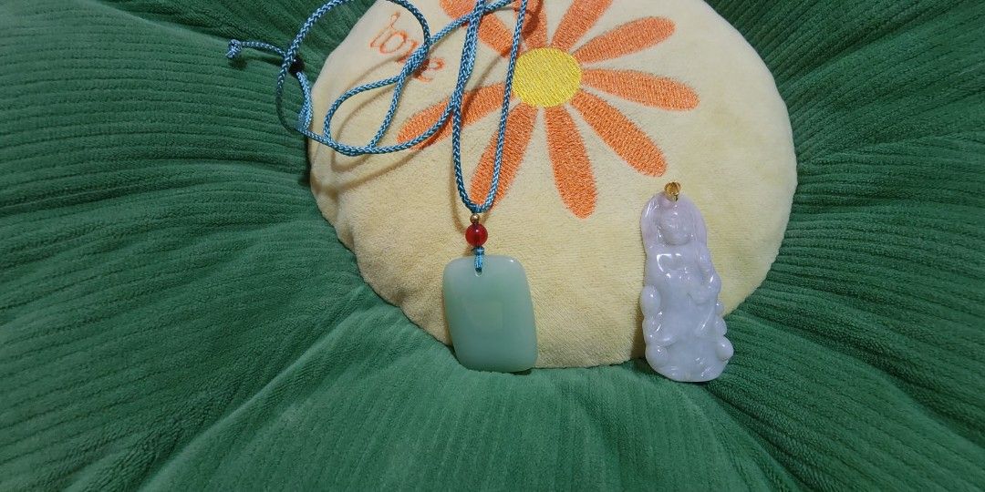 Jade Buddha pendant (Category: Body Jewelry) located in Cebu City. Submitted by rhea20ph (Listing ID 1466701015, Image 3). Description: brand new item jade stone Buddha pendant with free jade necklace plus sf.
