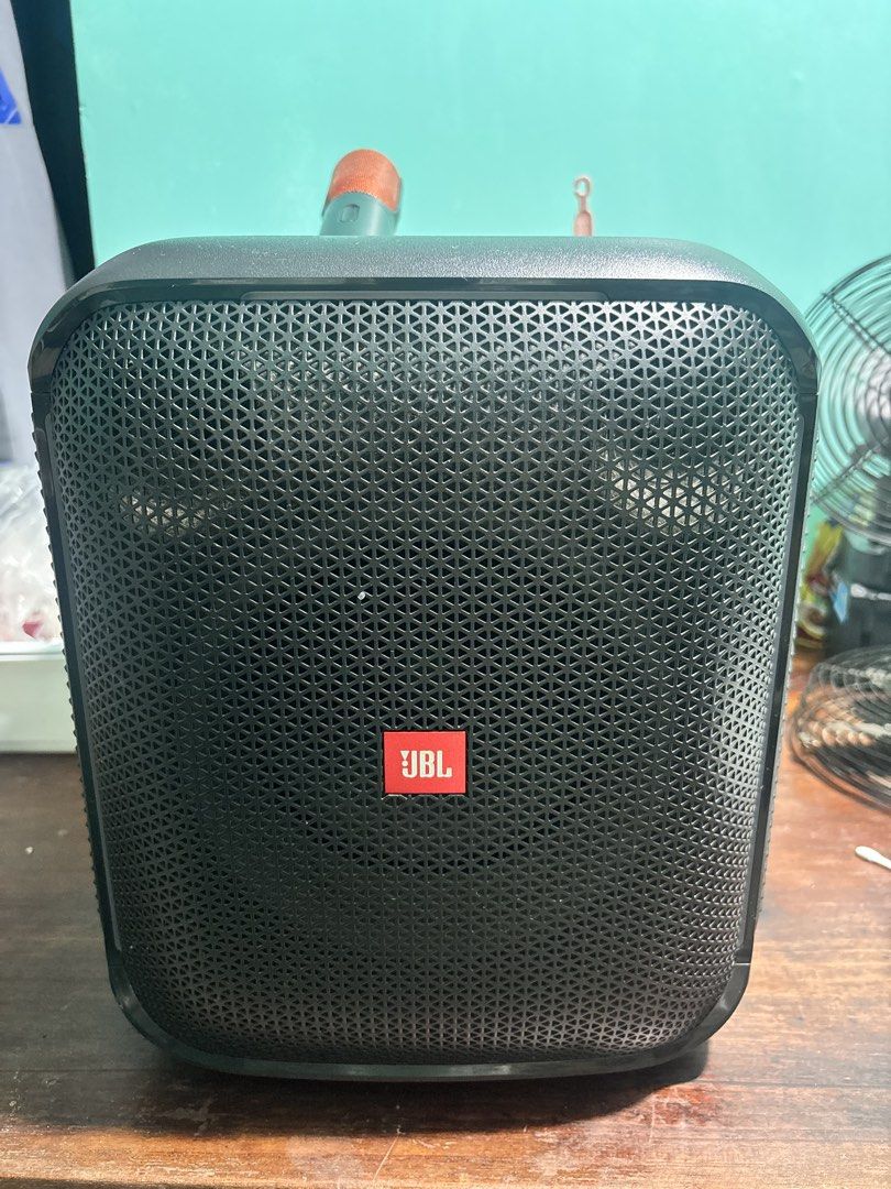 JBL Party Box with 1 Microphone (Category: Soundbars, Speakers & Amplifiers) located in Puerto Princesa. Submitted by mystic_mikayy (Listing ID 1466591549, Image 1). Description: .