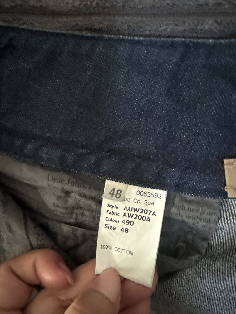 JOHN GALLIANO DENIM SHORT (Category: Other Audio Equipment) located in Angeles City. Submitted by migs_font29 (Listing ID 1466771992, Image 3). Description: .