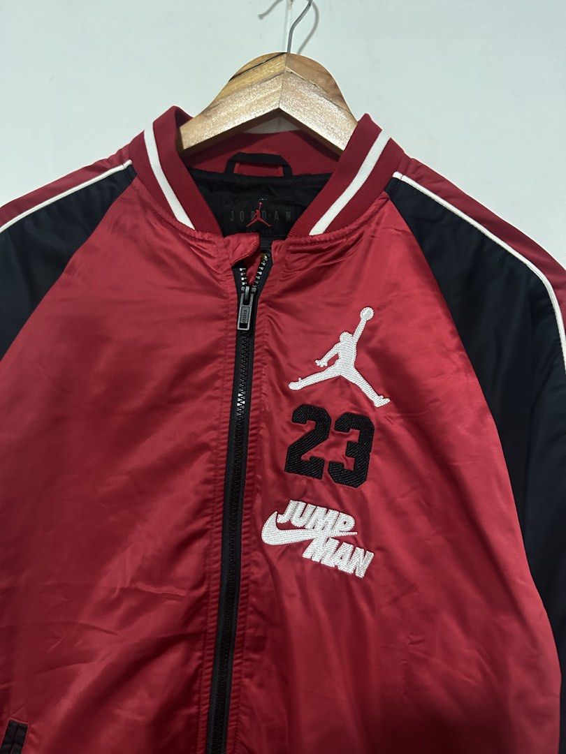 Jordan Jacket (Category: Coats, Jackets and Outerwear) located in Las Pinas. Submitted by archimedes.joaquin (Listing ID 1466757605, Image 3). Description: Brandnew condition - 9.9/10 color rate - embroidered all Logos Xl on tag 21” width 25.5” length - no issue Authentic.