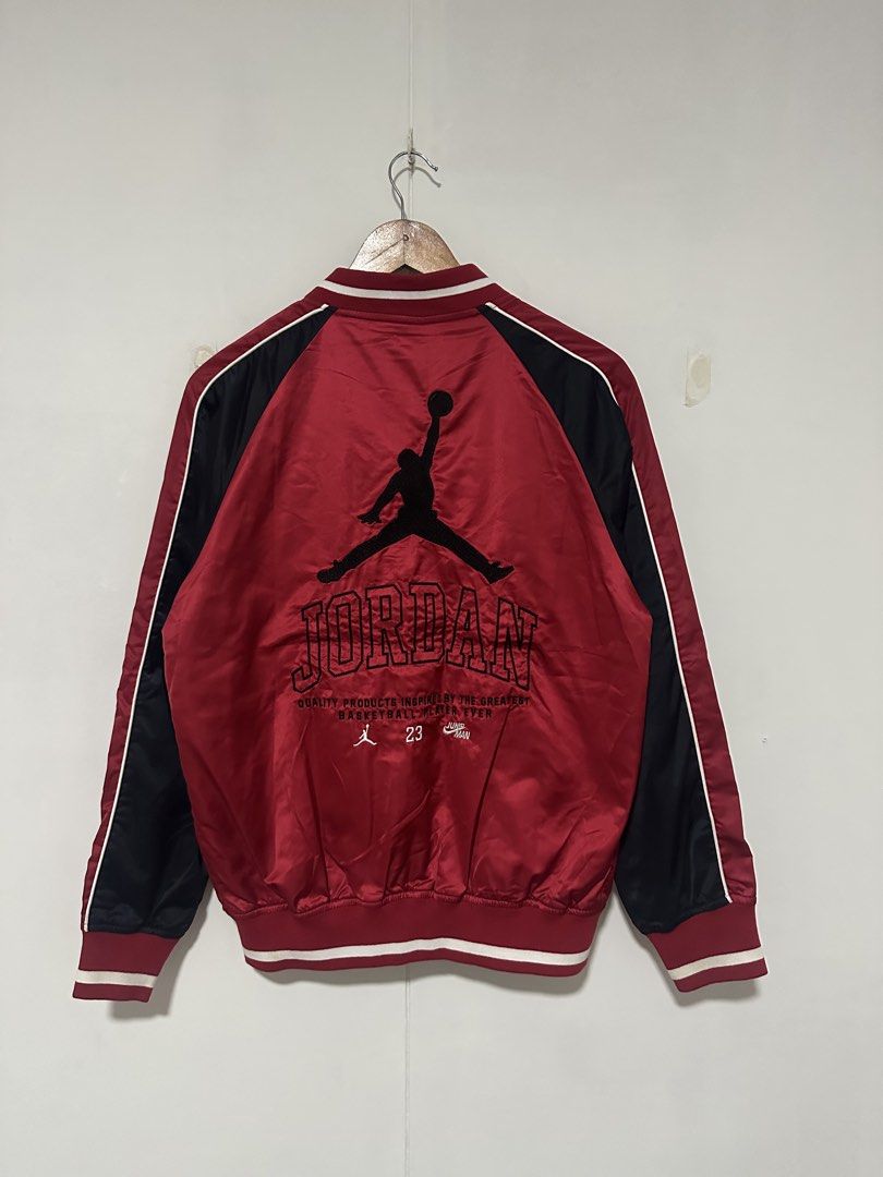 Jordan Jacket (Category: Coats, Jackets and Outerwear) located in Las Pinas. Submitted by archimedes.joaquin (Listing ID 1466757605, Image 2). Description: Brandnew condition - 9.9/10 color rate - embroidered all Logos Xl on tag 21” width 25.5” length - no issue Authentic.
