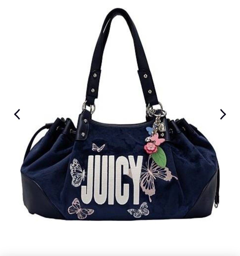 Juicy Couture Velour Bag (Category: Announcements) located in Bulacan. Submitted by finefindstuffbykdc_ (Listing ID 1466682626, Image 1). Description: onhand Pinas.