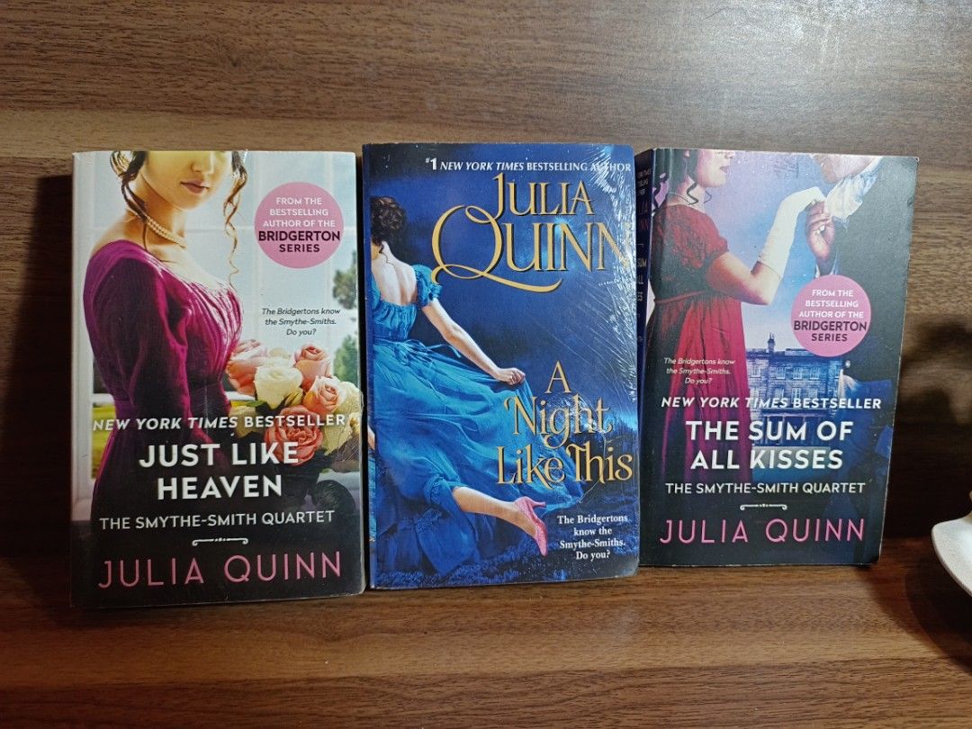 Julia quinn collection mmpb (Category: Storybooks) located in Cebu City. Submitted by sophia_87 (Listing ID 1466662104, Image 1). Description: take all 3 mmpb.
