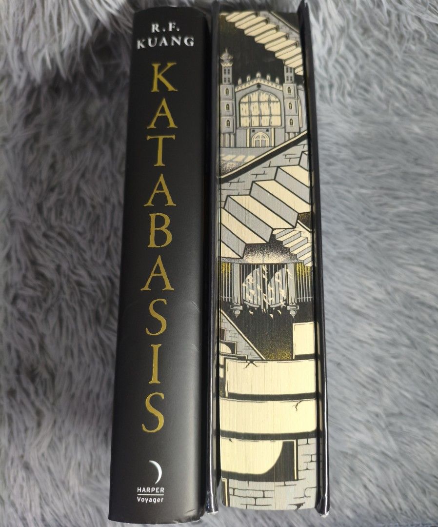 Katabasis Waterstone Signed Edition (Category: Storybooks) located in Labrador. Submitted by seasalt27 (Listing ID 1466639029, Image 3). Description: Katabasis Waterstone Signed Edition Brand New ₱ 2,400 MOD: Jnt MOP: Gcash/Maribank 📍 Pangasinan Price is slightly negotiable. Message me if interested..