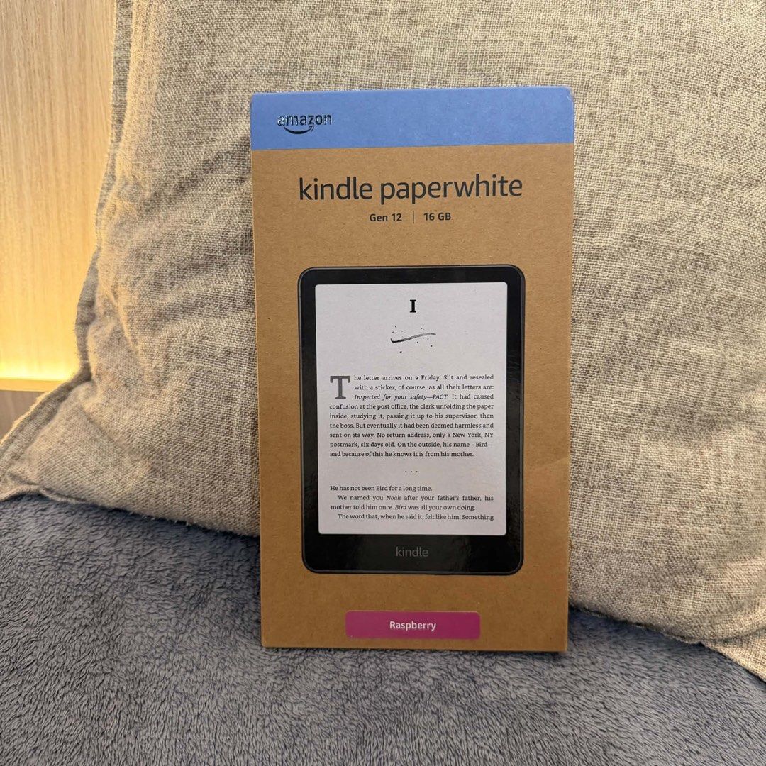 Kindle Paperwhite 16GB Raspberry (Category: E-Readers) located in Manila. Submitted by gentlewind_62f064 (Listing ID 1466715051, Image 1). Description: 📚 Kindle Paperwhite Gen 12 – 16GB | Raspberry Selling my Kindle Paperwhite Gen 12, 16GB in Raspberry color. ❤️📖 ✨ Details: * Kindle Paperwhite 12th Generation * 16GB storage * Beautiful Raspberry color * E-Ink display — comfortable for long reading sessions * Waterproof * Lightweight and travel-