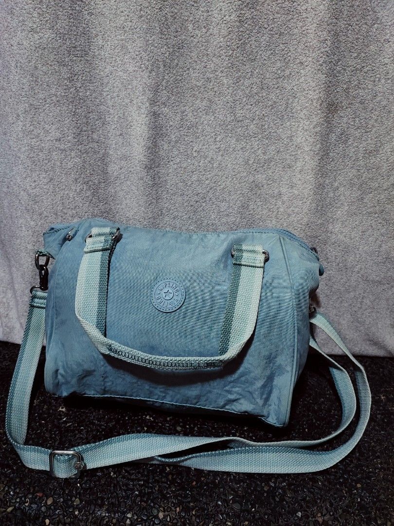 Kipling Light Blue Nylon 2 way Shoulder Bag (Category: Shoulder Bags) located in Baguio. Submitted by ozara.06 (Listing ID 1466730653, Image 1). Description: Kipling 2 way Medium In very good condition 650.