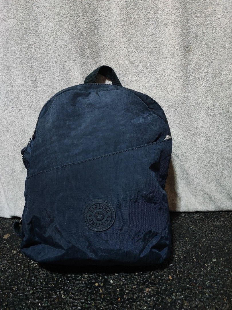 Kipling Navy Blue Nylon Mini Backpack (Category: Backpacks) located in Baguio. Submitted by ozara.06 (Listing ID 1466730725, Image 1). Description: Kipling backpack Small to medium Excellent condition 650.