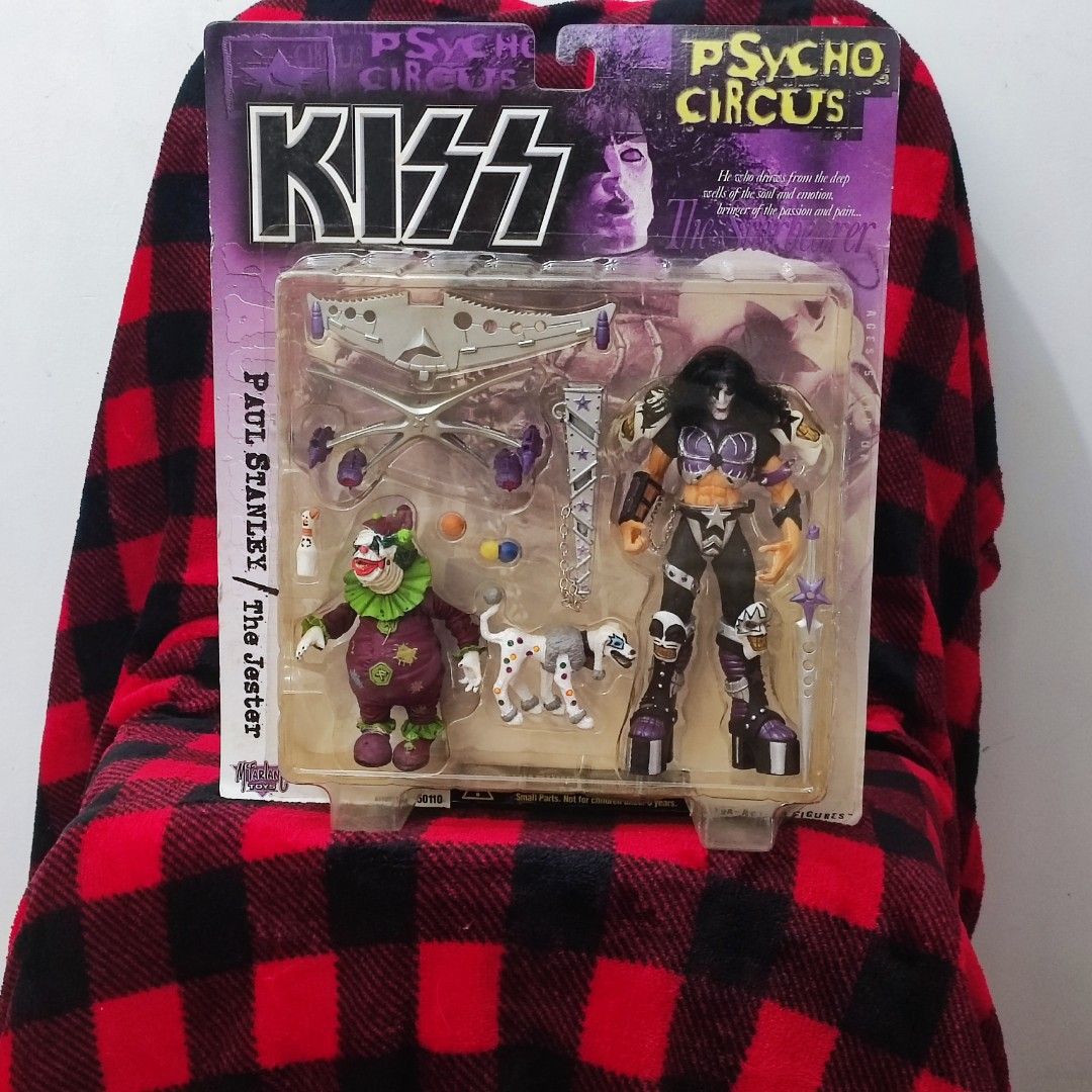 KISS PSYCHO CIRCUS 1998 (Category: Figurines & Statues) located in Manila. Submitted by nekotoys (Listing ID 1466613180, Image 2). Description: Kiss Psycho Circus 1998 "Vintage" Complete set Brand: McFarlane.