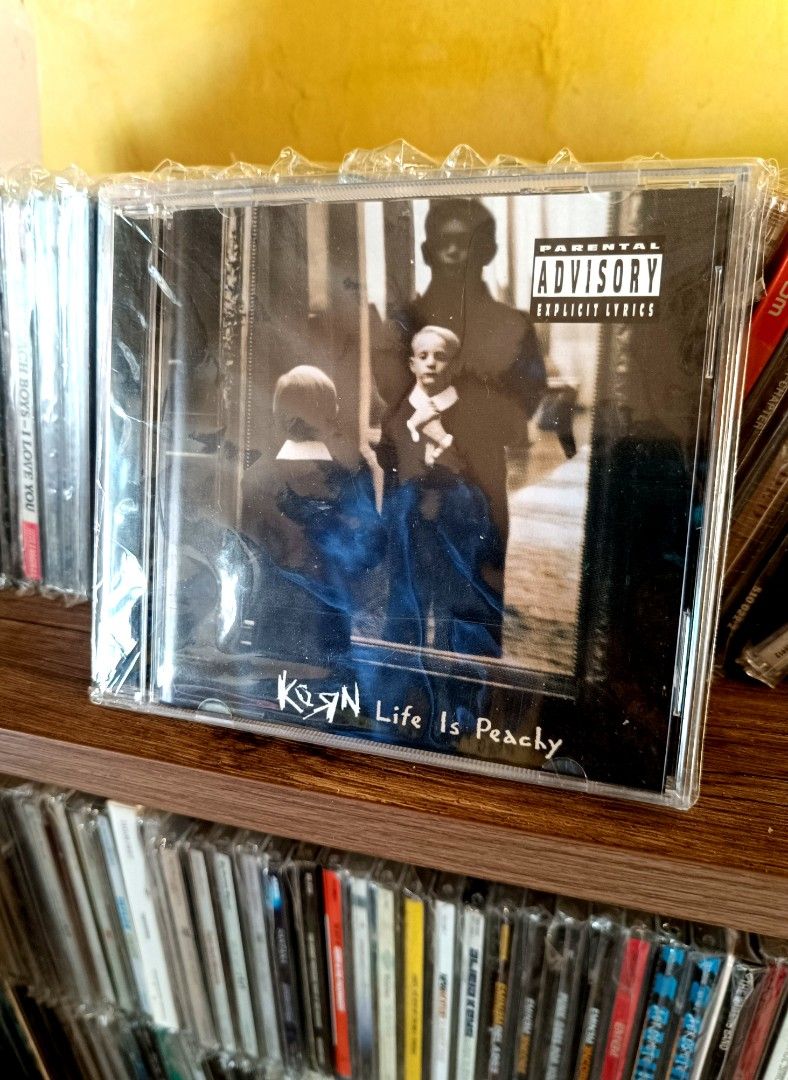 KORN LIFE IS PEACHY CD (Category: CDs & DVDs) located in Manila. Submitted by edgar9000 (Listing ID 1466596838, Image 1). Description: MINT CD KORN LIFE IS PEACHY 500 EACH 09157130567 edgardo b.