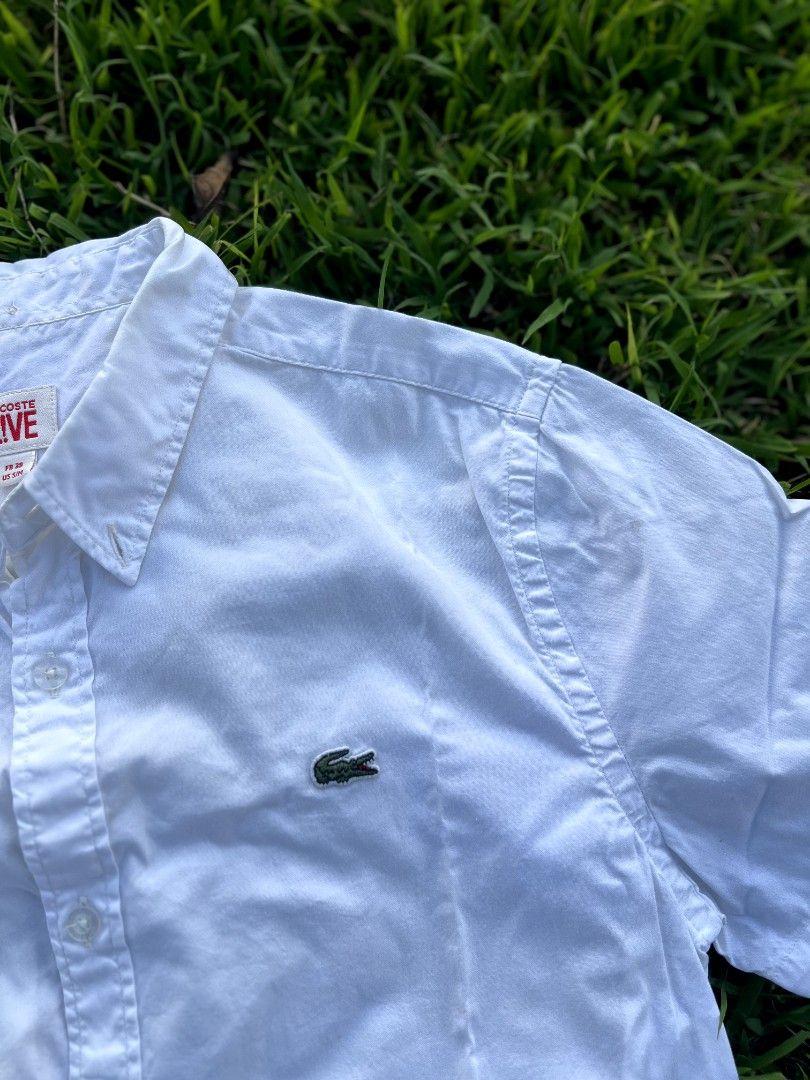 Lacoste Live Button down Polo (Category: Activewear) located in General Mariano Alvarez. Submitted by trifcloset (Listing ID 1466660805, Image 3). Description: Lacoste Live Button Down Polo size 39 Small to Medium Mens Excellent Condition 1850+sf.