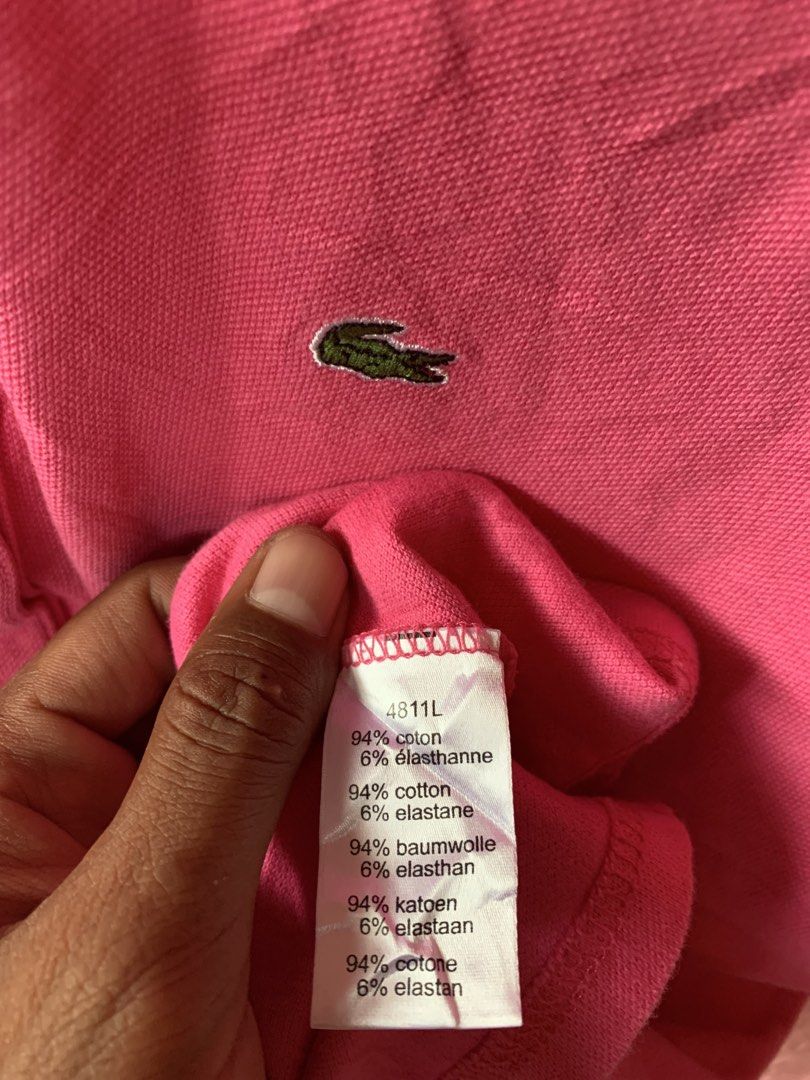 Lacoste Polo Shirt (Category: Shirts) located in Kabacan. Submitted by mansourrrrrr (Listing ID 1466665776, Image 3). Description: Lacoste Polo Shirt Size: Large Excellent Condition No issue.