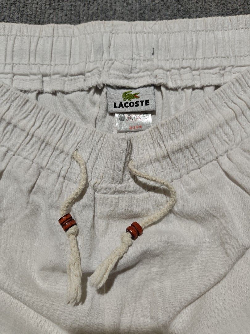 LACOSTE SHORT (Category: Shorts) located in Midsayap. Submitted by indigoventure (Listing ID 1466756268, Image 2). Description: Excellent Condition no issue waistline 34-36 length 20 hem 10.5 shipped.